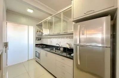 Apartamento semimobiliado para locação com 1 suíte + 2 quartos, sacada com churrasqueira, centro - toledo/pr