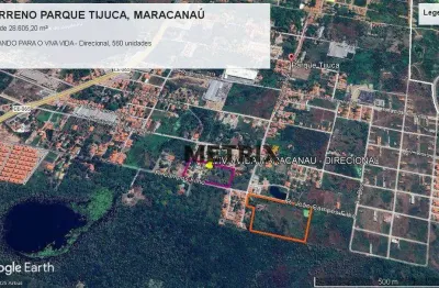 Terreno à venda, 9600 m² por r$ 1.440.000,00 - parque tijuca - maracanaú/ce