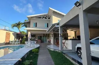 Casa com 4 dormitórios à venda, 220 m² por r$ 2.300.000,00 - edson queiroz - fortaleza/ce