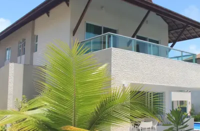 Casa em condomínio a beira mar muro alto - mobiliada