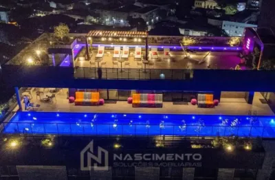 Loft altíssimo padrão com mezanino - prédio com estrutura completa