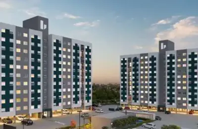 Apartamento para venda em novo hamburgo, rondônia, 2 dormitórios, 1 banheiro, 1 vaga