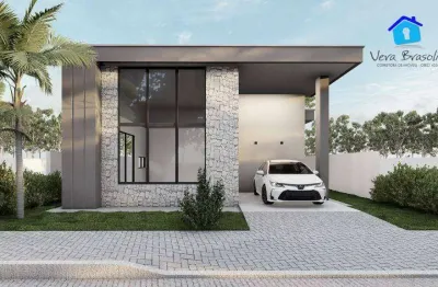 Casa térrea, 3 qts no condomínio villas de carapibus