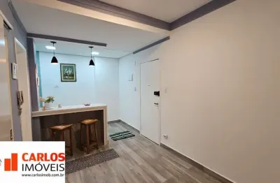 Lindo apartamento na praia da aparecida em santos! totalmente reformado, permite aibnb.
