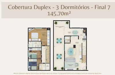 Cobertura com 3 quartos à venda na Rua José Izidoro Biazetto, 1629, Ecoville, Curitiba