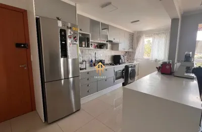 Lindo apartamento 2 dormitórios com sacada churrasqueira centro pinhais