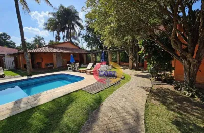 Casa com excelente ambiente de lazer para venda em guararema!!!