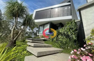 Casa com 3 dormitórios à venda, 407 m² por r$ 4.200.000,00 - residencial real park arujá - arujá/sp
