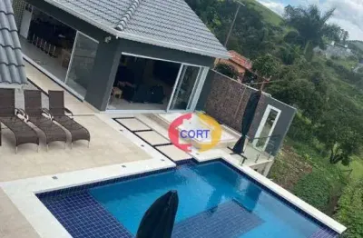 Casa mobiliada e lazer completo à venda em santa isabel.