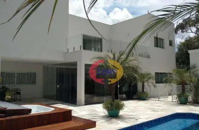 Casa com 6 dormitórios, 700 m² - venda por r$ 4.700.000,00 ou aluguel por r$ 19.495,00/mês - arujázinho i, ii e iii - arujá/sp