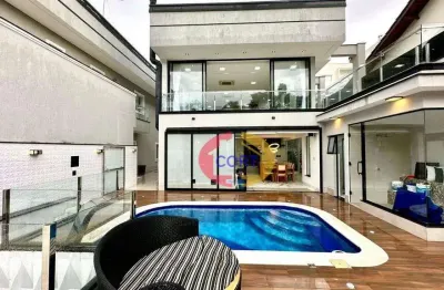 Casa com 4 dormitórios à venda, 750 m² por r$ 6.000.000,00 - arujázinho iv - arujá/sp
