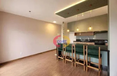 Apartamento com 2 dormitórios para alugar, 69 m² por r$ 3.200,00/mês - chácara são josé - arujá/sp
