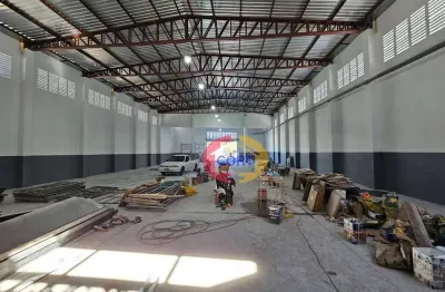 Galpão para alugar, 707 m² por r$ 22.000,00/mês - jardim arujá - arujá/sp