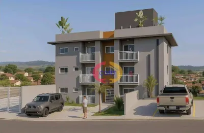 Apartamento com 2 dormitórios à venda, 41 m² por r$ 391.853 - perová - arujá/sp