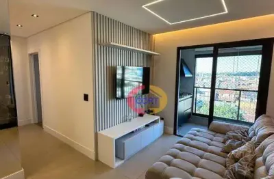 Apartamento com 3 dormitórios à venda, 68 m² por r$ 830.000 - portão - arujá/sp