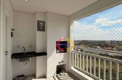 Apartamento com 2 dormitórios para alugar, 67 m² por r$ 4.000,00/mês - chácara são josé - arujá/sp