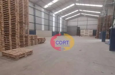 Galpão para alugar, 670 m² por r$ 17.000/mês - perobal - arujá/sp