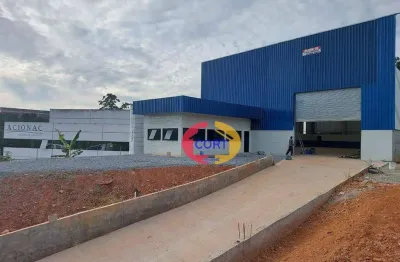 Galpão para alugar, 700 m² por r$ 16.000,00/mês - jardim jóia - arujá/sp