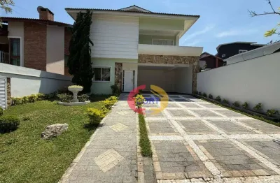 Casa com 3 dormitórios para alugar, 450 m² por r$ 14.000,00/mês - arujá 5 - arujá/sp