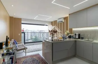 Apartamenbto exclusivo e mobiliado em  moema - sofisticação e conforto em um prédio novo!