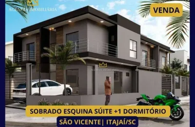 Sobrado com 2 dormitórios à venda, 80 m² por r$ 799.000,00 - são vicente - itajaí/sc