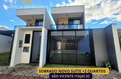 Sobrado com 3 dormitórios à venda por r$ 1.070.000,00 - são vicente - itajaí/sc