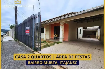 Casa com 2 quartos à venda no Murta, Itajaí 