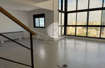 Apartamento duplex,1 suite,living 2 ambientes,cozinha integrada,lavabo, nova campinas -  façanha imóveis
