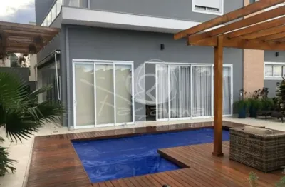 Casa em condomínio à venda  em campinas-sp, no loteamento parque dos alecrins, com 3 suítes, 2 salas, 5 banheiros, 4 vagas de garagem e 325m².