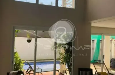 Casa em condomínio à venda em campinas-sp, loteamento parque dos alecrins: 4 quartos, 2 suítes, 3 salas, 5 banheiros, 4 vagas, 292m².