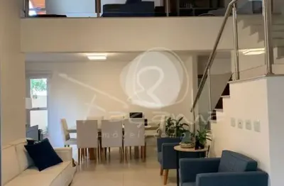 Casa em condomínio à venda em campinas-sp - loteamento parque dos alecrins: 3 quartos, 2 suítes, 3 salas, 4 banheiros, 4 vagas, 215m².