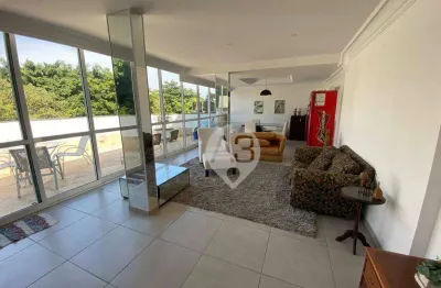 Cobertura com 4 dormitórios à venda, 436 m² por r$ 2.500.000,00 - jardim oceânico - rio de janeiro/rj