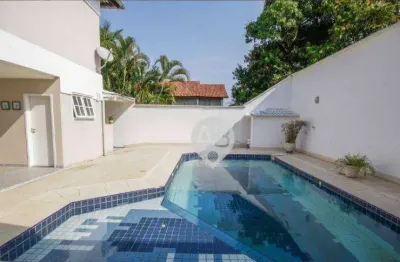 Casa com 4 dormitórios à venda, 450 m² por r$ 5.500.000,00 - barra da tijuca - rio de janeiro/rj