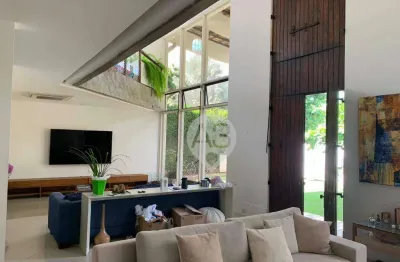 Casa com 4 dormitórios à venda, 470 m² por r$ 5.250.000,00 - barra da tijuca - rio de janeiro/rj