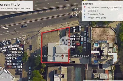 Terreno, 605 m² - venda por r$ 7.900.000,00 ou aluguel por r$ 59.260,40/mês - jardim oceânico - rio de janeiro/rj