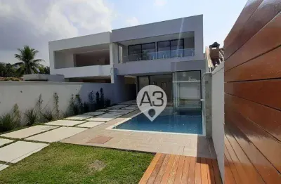 Casa à venda, 310 m² por r$ 4.000.000,00 - barra da tijuca - rio de janeiro/rj