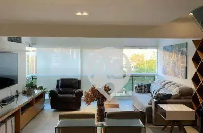 Cobertura com 3 dormitórios à venda, 261 m² por r$ 5.000.000,00 - barra da tijuca - rio de janeiro/rj