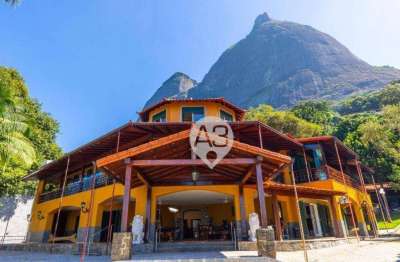 Casa com 5 dormitórios à venda, 1190 m² por r$ 42.000.000,00 - são conrado - rio de janeiro/rj