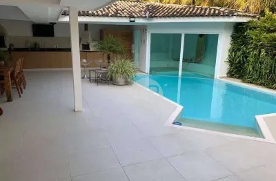 Casa com 7 dormitórios à venda, 614 m² por r$ 4.800.000,00 - barra da tijuca - rio de janeiro/rj