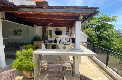 Cobertura à venda, 250 m² por r$ 2.300.000,00 - jardim oceânico - rio de janeiro/rj