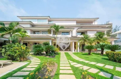 Casa com 7 dormitórios à venda, 2035 m² por r$ 9.500.000,00 - barra da tijuca - rio de janeiro/rj