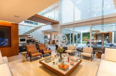 Casa com 4 dormitórios à venda, 774 m² por r$ 12.000.000,00 - itanhangá - rio de janeiro/rj