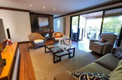 Cobertura com 4 dormitórios à venda, 283 m² por r$ 2.650.000,00 - jardim oceânico - rio de janeiro/rj