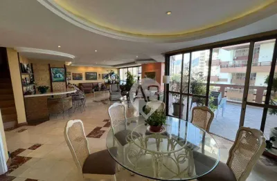 Apartamento com 4 dormitórios à venda, 304 m² por r$ 3.950.000,00 - barra da tijuca - rio de janeiro/rj