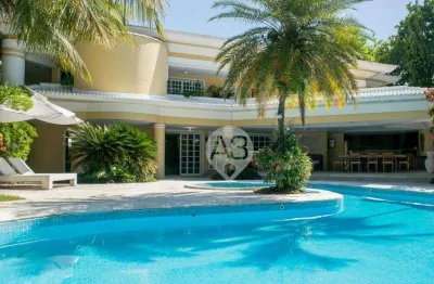 Casa com 5 dormitórios à venda, 1032 m² - barra da tijuca - rio de janeiro/rj