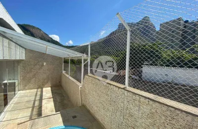 Cobertura com 3 dormitórios, 113 m² - venda por r$ 1.570.000,00 ou aluguel por r$ 8.290,30/mês - barra da tijuca - rio de janeiro/rj