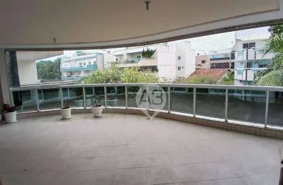 Apartamento com 3 dormitórios à venda, 194 m² por r$ 1.200.000,00 - recreio dos bandeirantes - rio de janeiro/rj