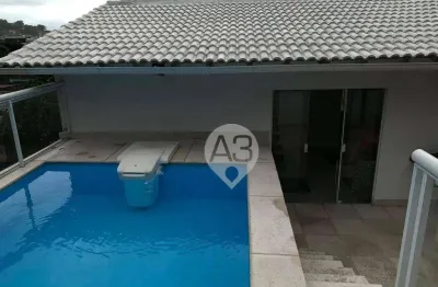 Casa com 6 dormitórios à venda, 445 m² por r$ 3.000.000,00 - barra da tijuca - rio de janeiro/rj