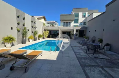 Casa com 6 dormitórios para alugar, 900 m² por r$ 50.741,00/mês - barra da tijuca - rio de janeiro/rj