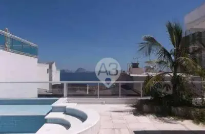 Cobertura com 5 dormitórios à venda, 350 m² por r$ 6.700.000,00 - ipanema - rio de janeiro/rj